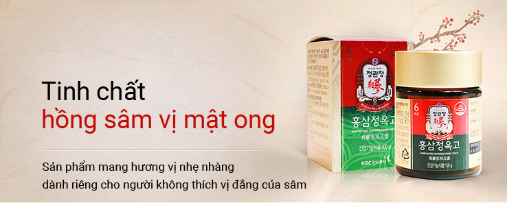 Tinh Chất Hồng Sâm Vị Mật Ong 100g - KGC Việt Nam