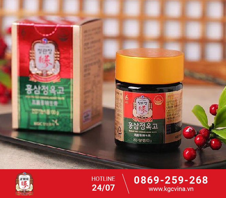 Tinh Chất Hồng Sâm Vị Mật Ong KRG Extract with Honey Paste – KGC (100g)
